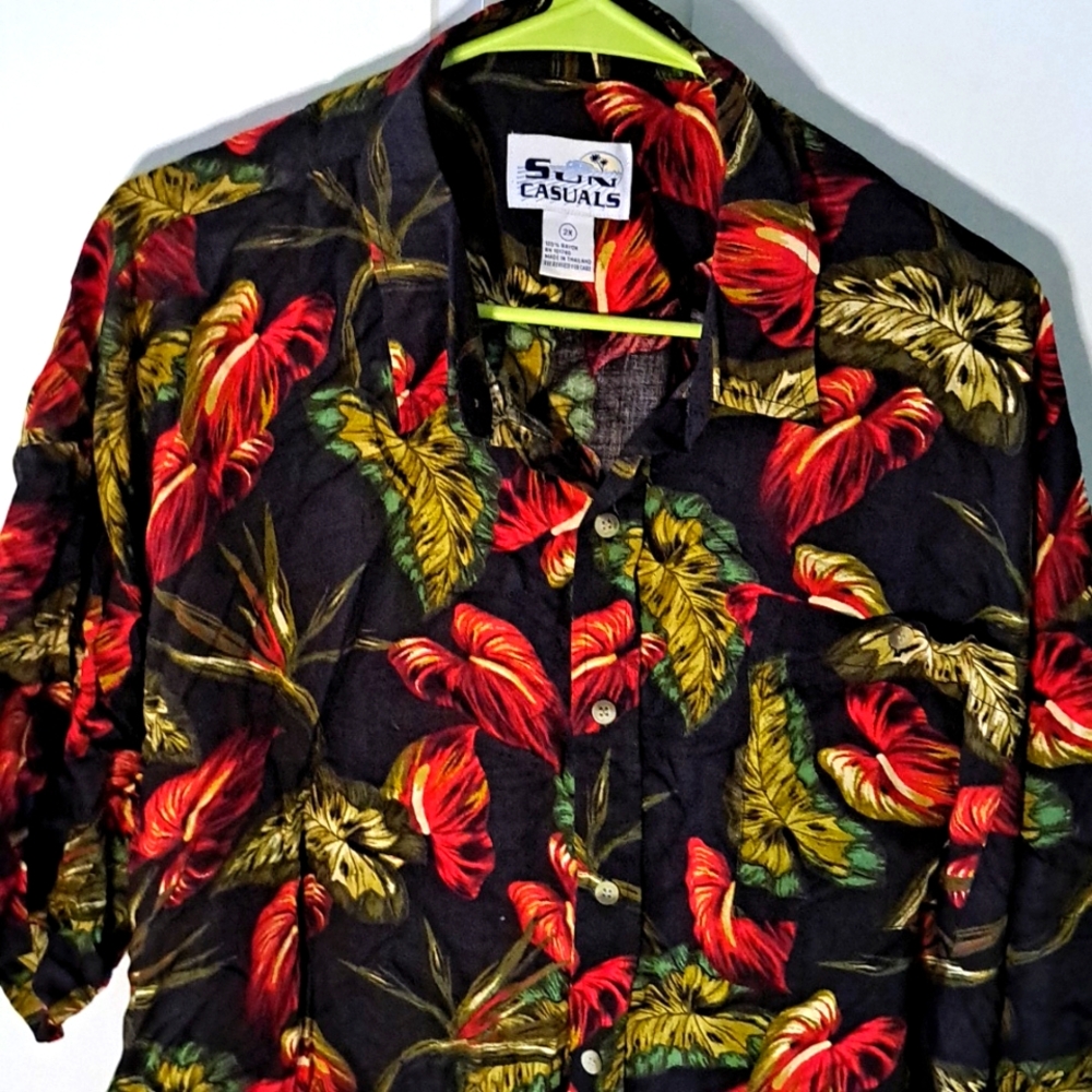 Vintage Sun Casuals short sleeve shirt XXL